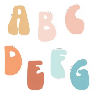 All Bulletin Board Letters | DIY Inspirational Classroom Headline | Good Vibes | UPRINT  | Schoolgirl Style