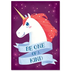 Be One of a Kind! Unicorn - Inspire U Poster