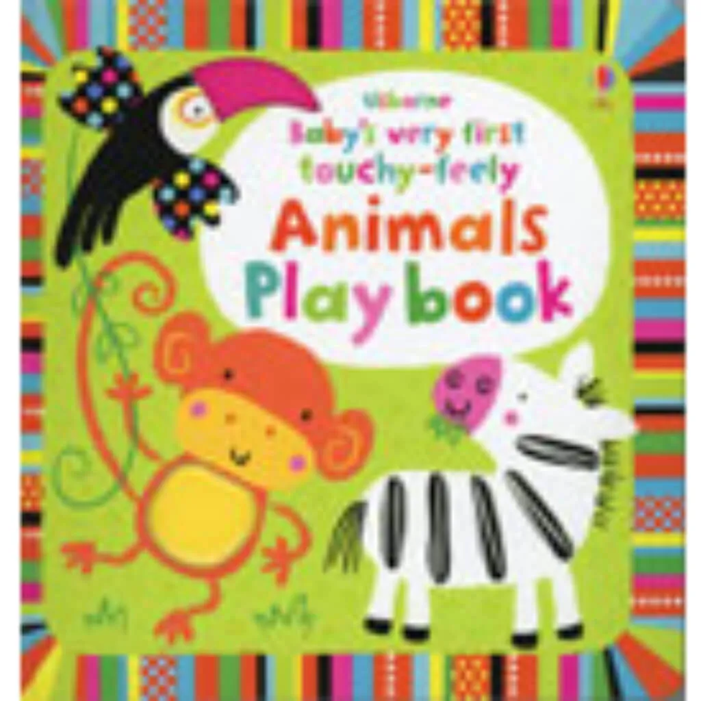 Book Baby'S Very First Touchy Feely Animals Playbook