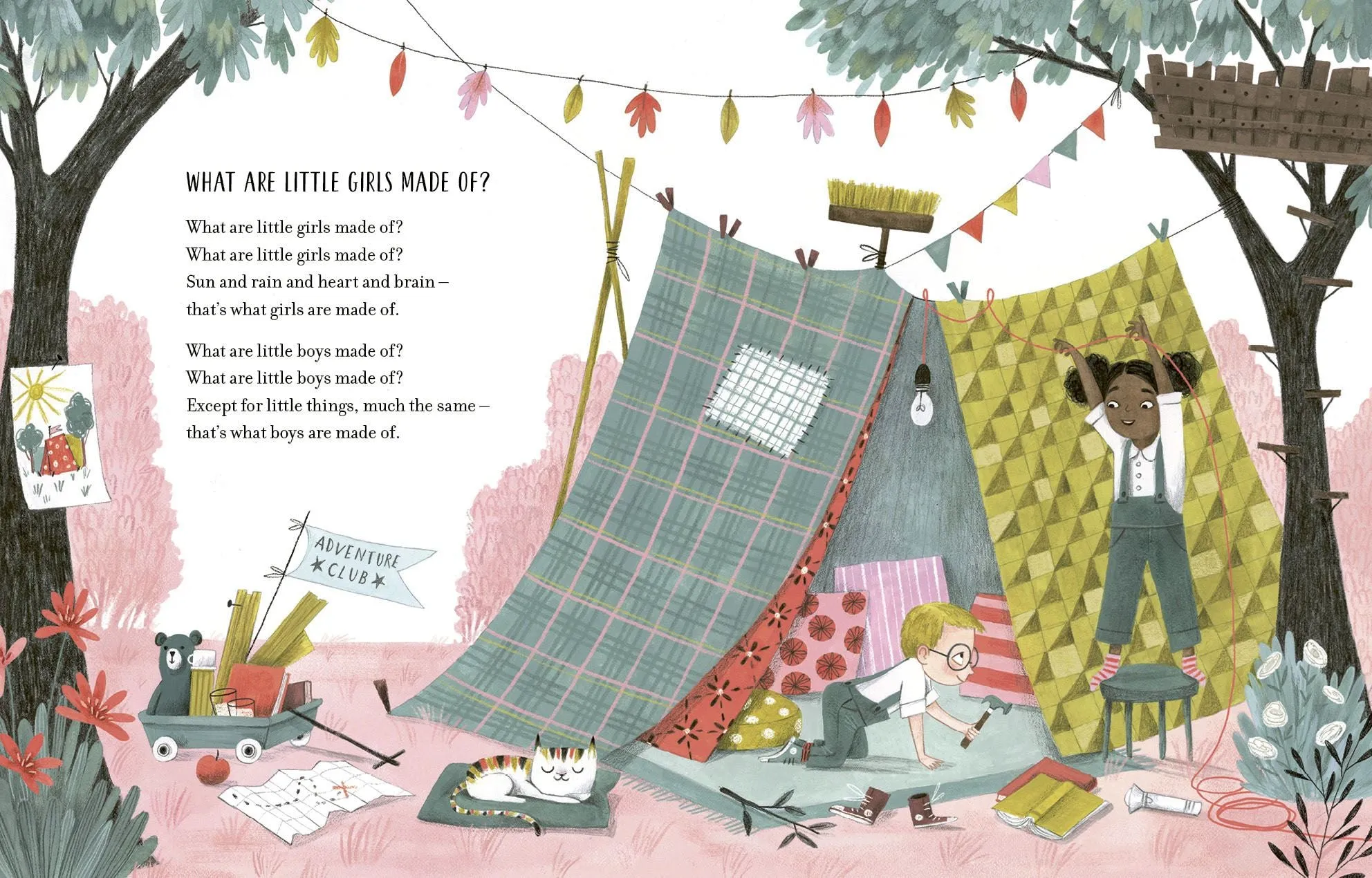 Book - What Are Little Girls Made Of