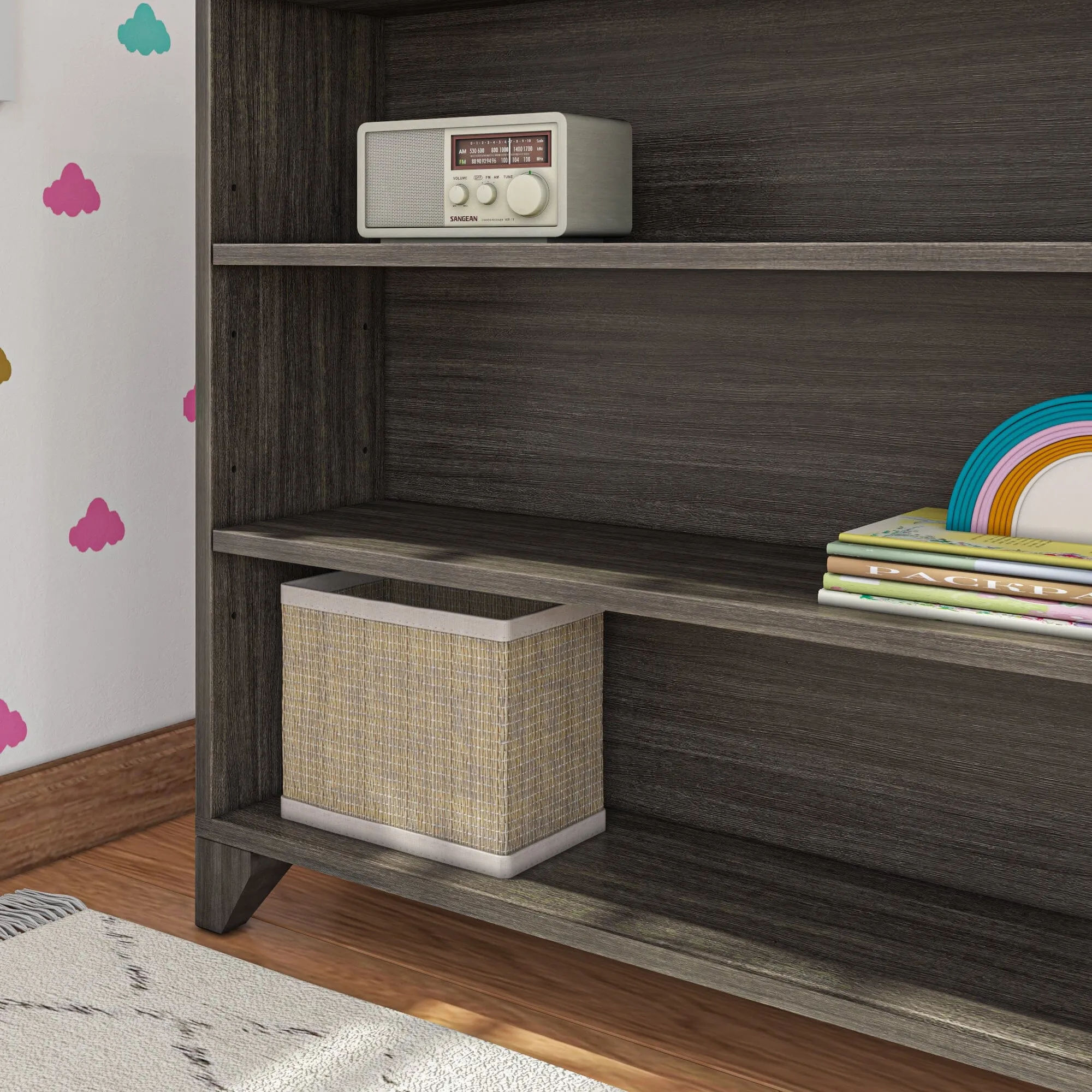 Classic 3-Shelf Bookcase