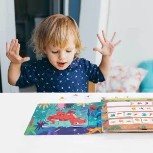 Dinosaur Enlightment Sticker Book