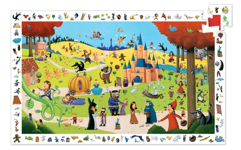 Djeco | Observation Puzzle - Tales