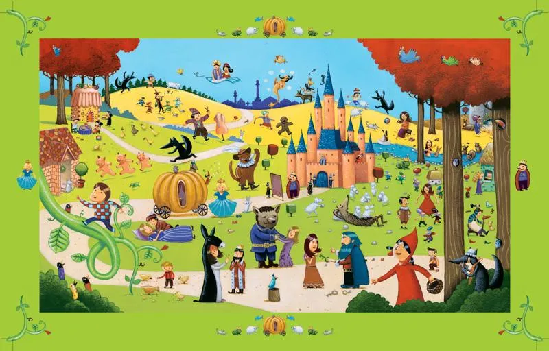 Djeco | Observation Puzzle - Tales