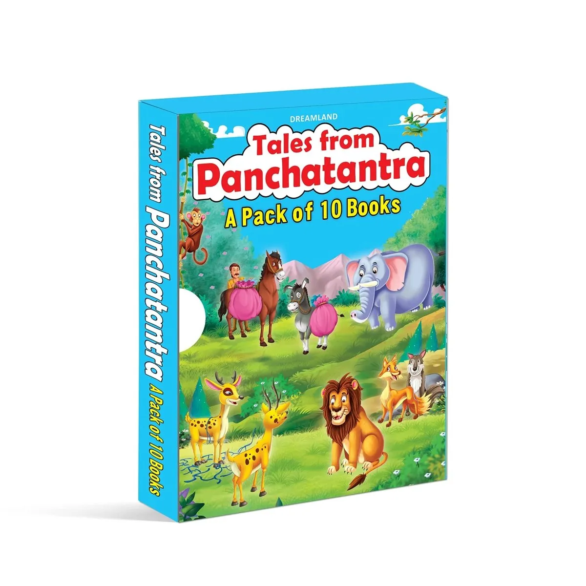 Dreamland Publications Dreamland Tales From Panchatantra (Pack of 10 Books)