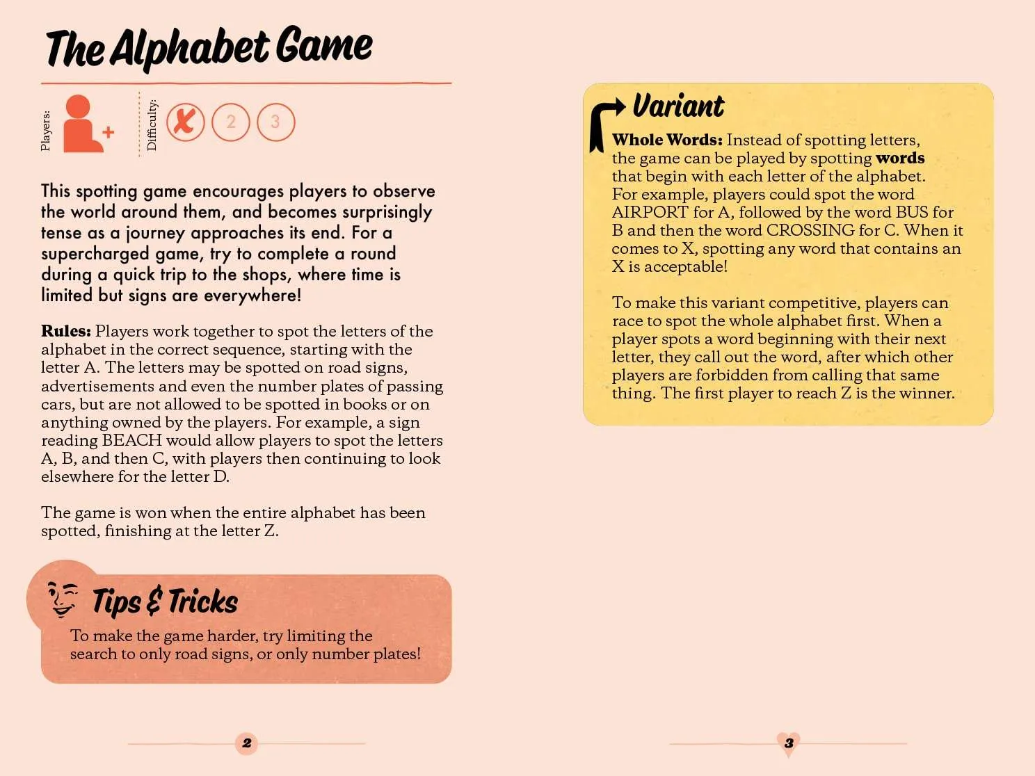 Family Road Trip Games: A Pocket Book of Activities, Puzzles and Trivia to Play on the Go!