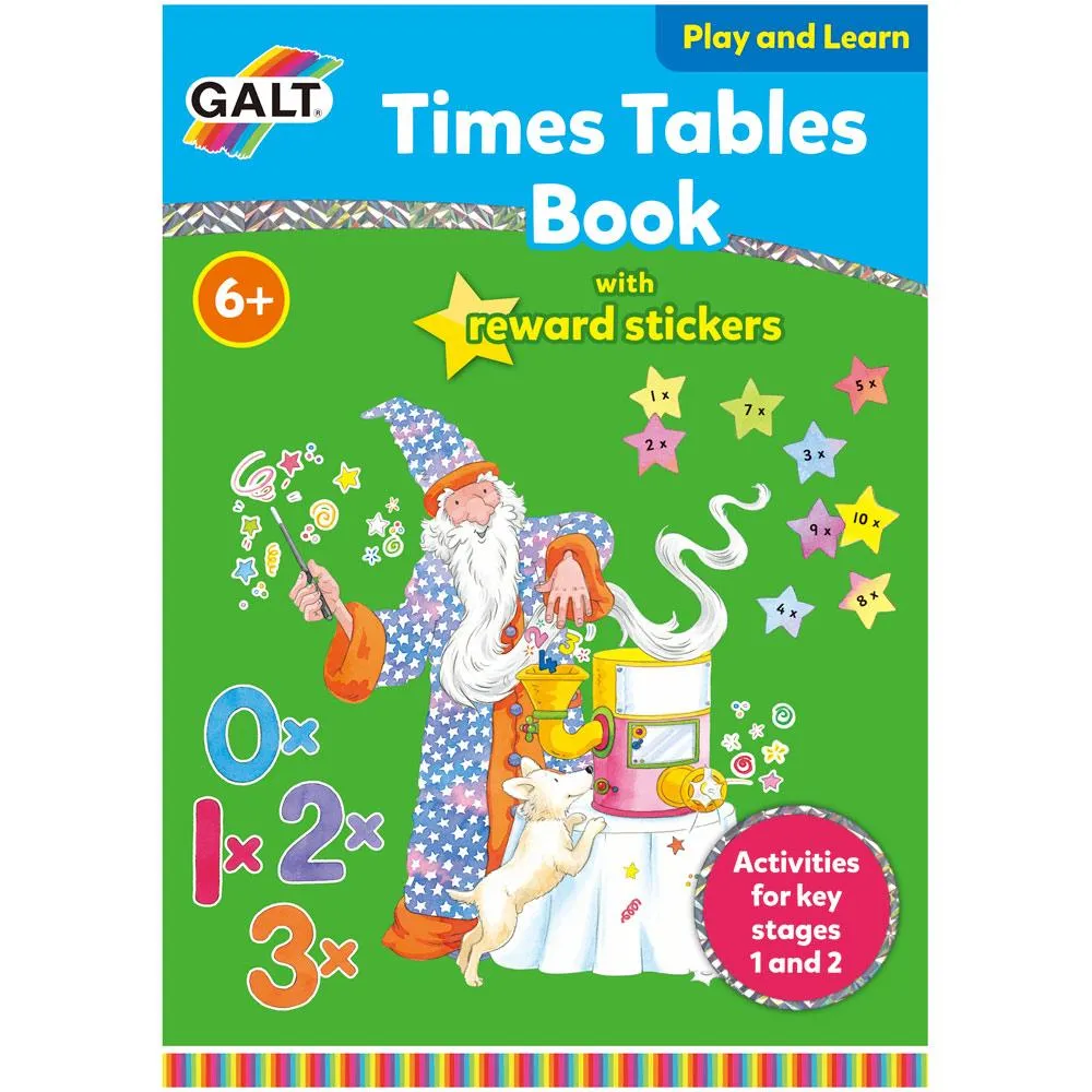 Galt 3141 Play & Learn - Times Tables 6 