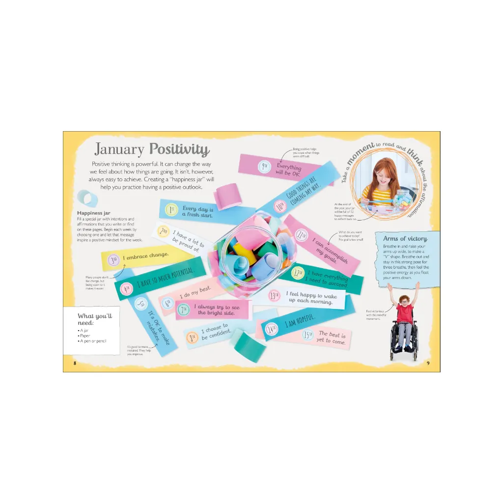 I Am, I Can - 365 Affirmations for Kids Book