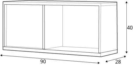 Imola IM-10 Wall Hung Cabinet 90cm