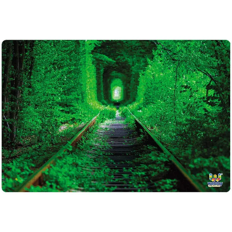 The Tunnel of Love Cardboard Jigsaw Puzzle, 252 pieces