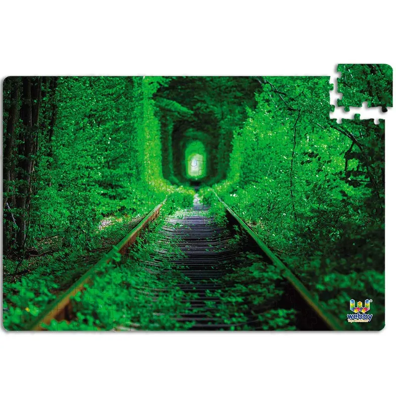 The Tunnel of Love Cardboard Jigsaw Puzzle, 252 pieces