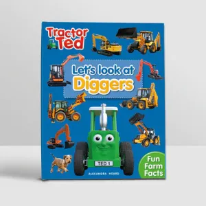 TRACTOR TED - LETS LOOK AT DIGGERS STORY BOOK