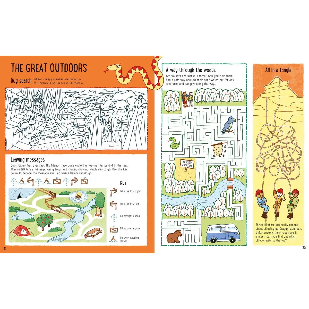Usborne amazing activity book