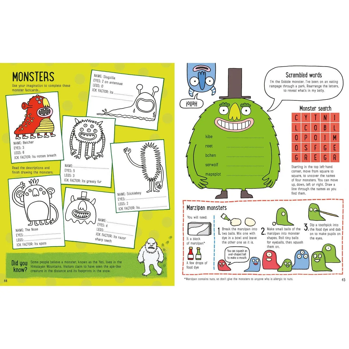 Usborne amazing activity book