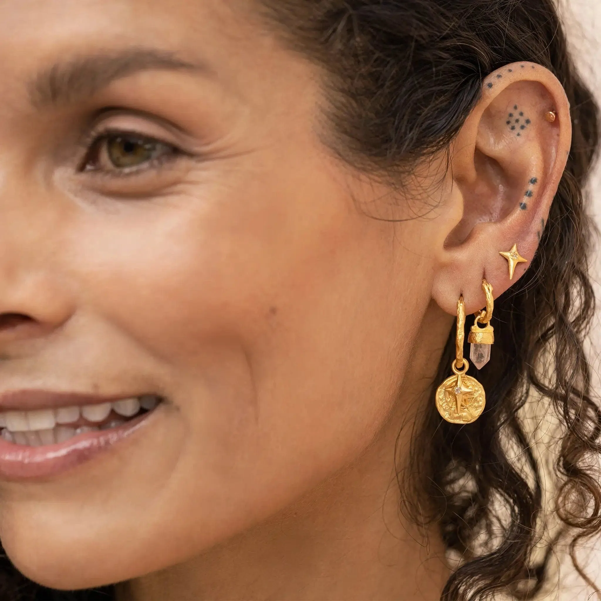 Wild Spirit • Hoop Earrings