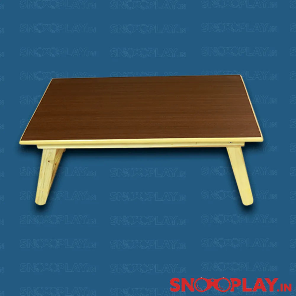 Versatile Wooden Study Table with Multifunctional Top - Perfect for Home Office and Study Spaces